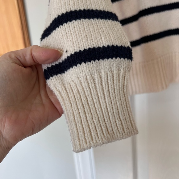 Dedham Polo Sweater in Stripe - Picture 8 of 10